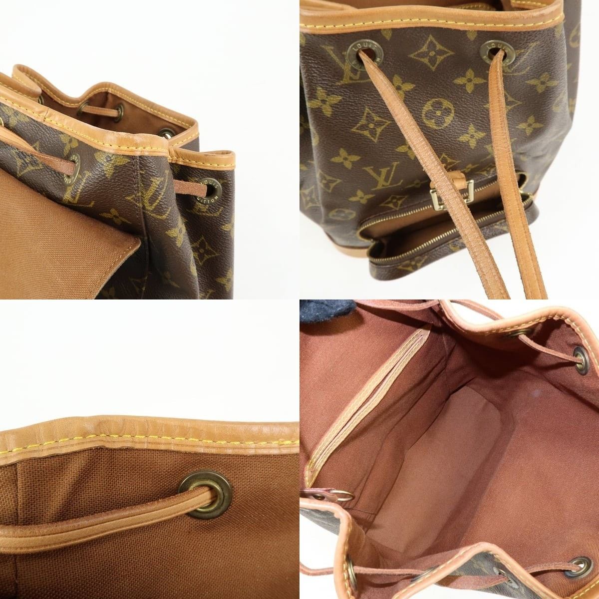 Louis Vuitton Louis Vuitton Monogram Montsouris MM Backpack Size ONE SIZE - 7 Thumbnail