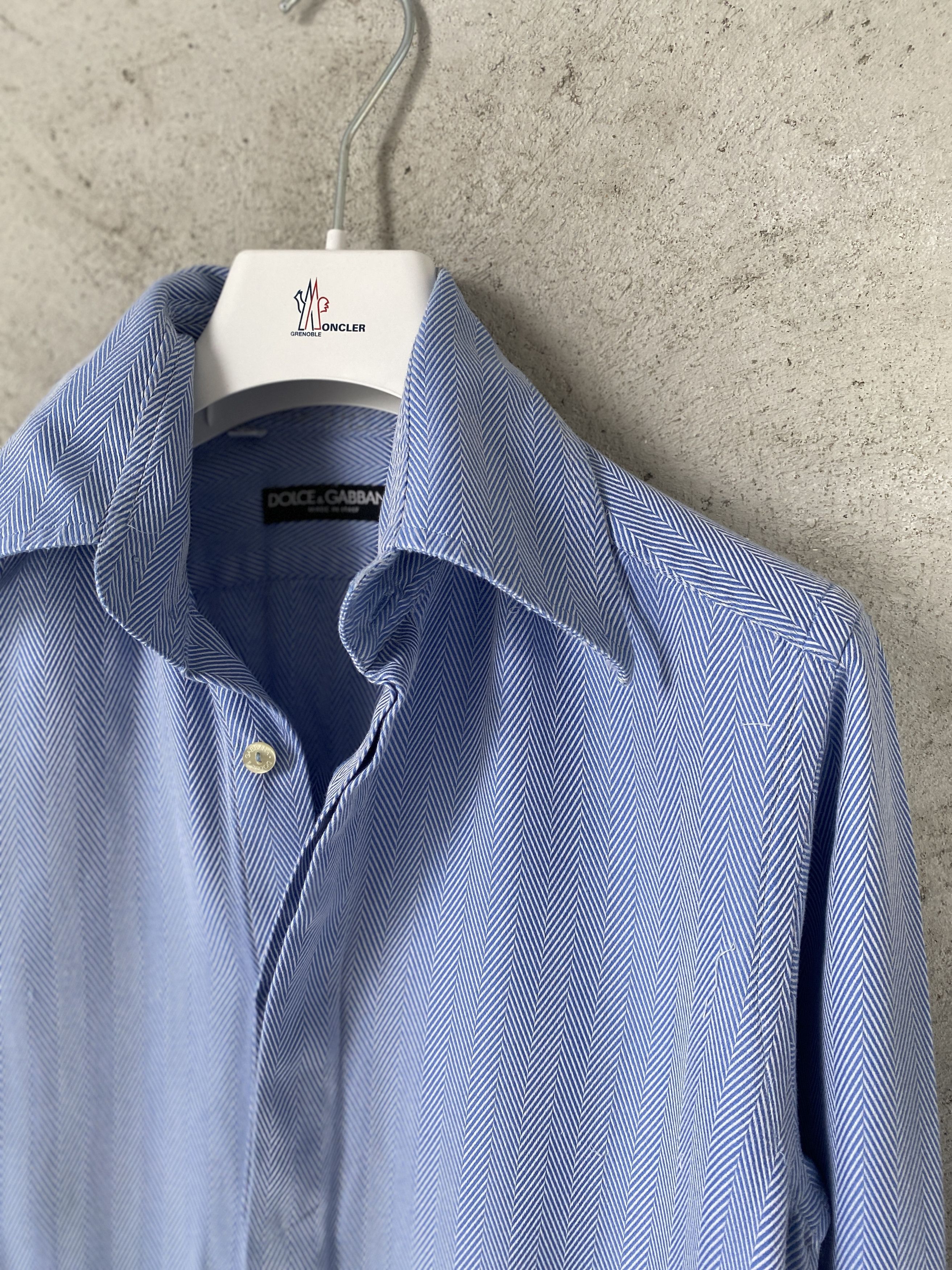 Dolce & Gabbana Dolce & Gabbana casual formal blue shirt Size US S / EU 44-46 / 1 - 2 Thumbnail
