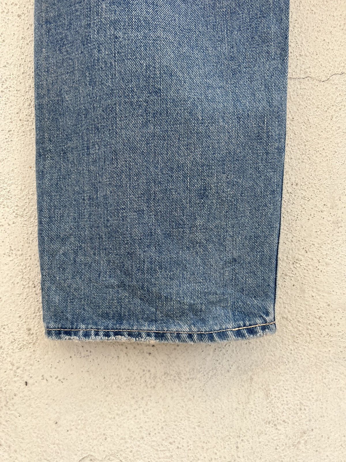 Devilock Vintage Devilock Vengeance Distress Mud Denim Selvedge Jeans Size US 32 / EU 48 - 18 Thumbnail