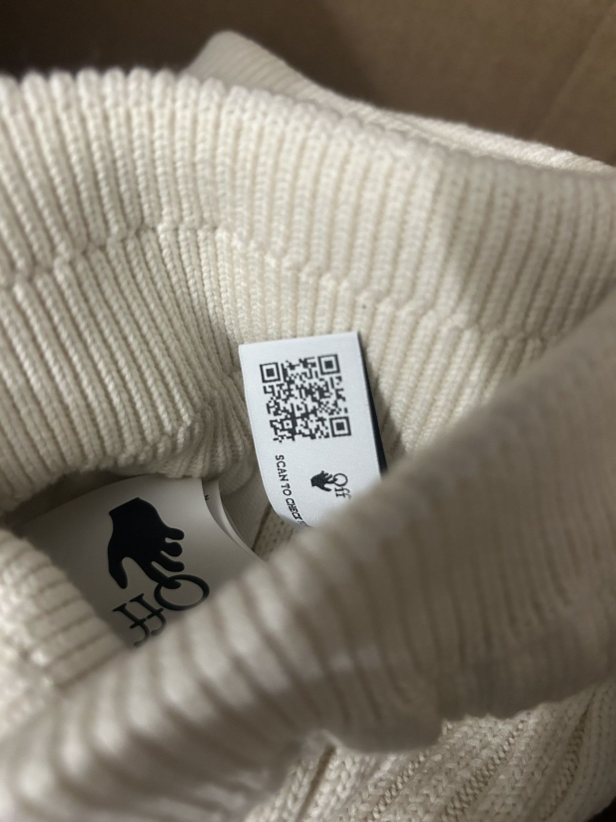 Off-White OFF WHITE NO COLOR LINK KNIT PANT | WOMENS SMALL Size 29" - 7 Thumbnail