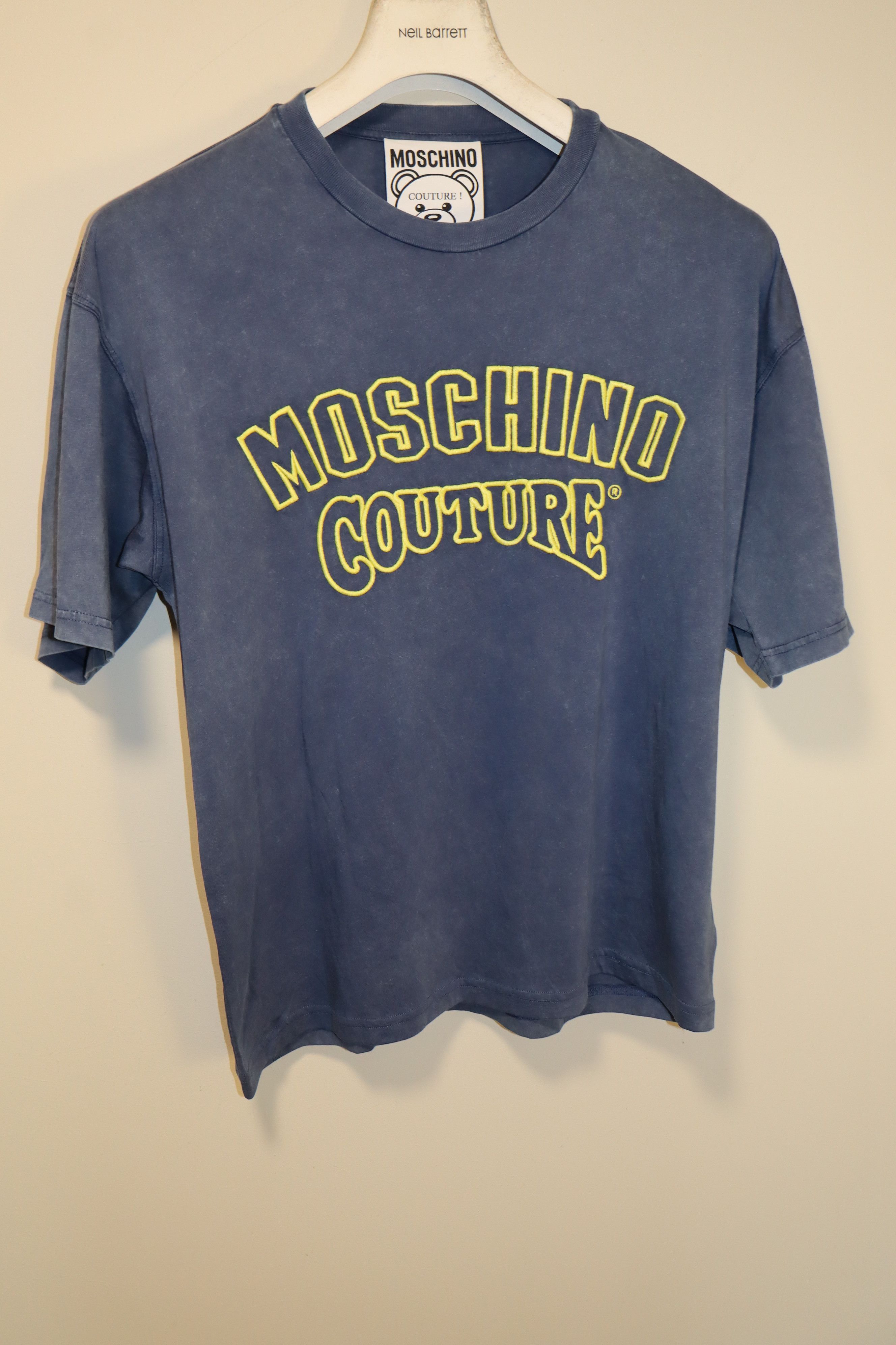 Moschino Embroidered logo t-shirt Size US S / EU 44-46 / 1 - 7 Thumbnail