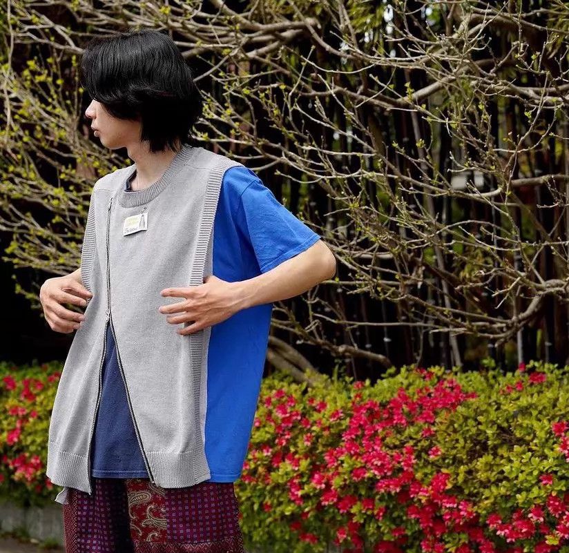 Takahiromiyashita The Soloist. The soloist 23SS MM FB swap sleeveless sweater Free Size US S / EU 44-46 / 1 - 4 Thumbnail