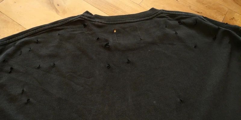 Vintage Custom Distressed Shirt w Guns n' Roses Boxy Alt Goth opium Size US L / EU 52-54 / 3 - 9 Thumbnail