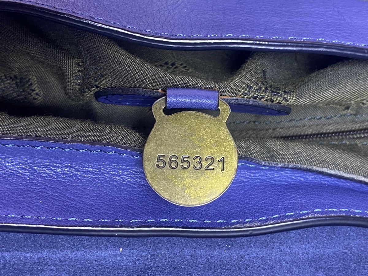 Mulberry Mulberry Alexa Blue Leather Satchel Bag Size ONE SIZE - 5 Thumbnail
