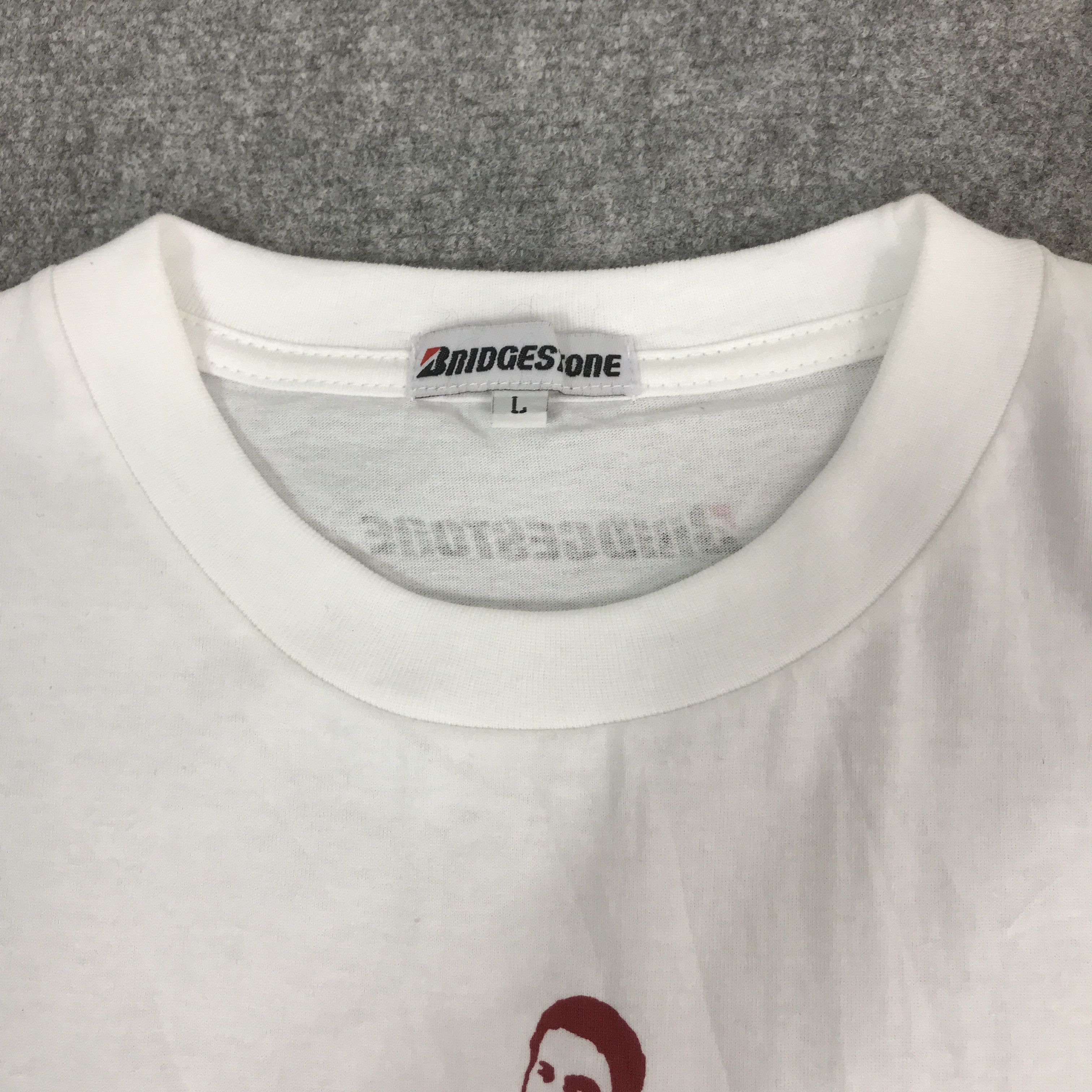 Japanese Brand BRIDGESTONE TYRE RACING JAPAN T-SHIRT K44B61 Size US M / EU 48-50 / 2 - 7 Thumbnail