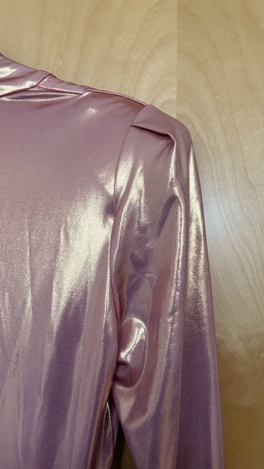 Other Aniye By Pink Metallic Pink Maci Dress Size M / US 6-8 / IT 42-44 - 8 Thumbnail