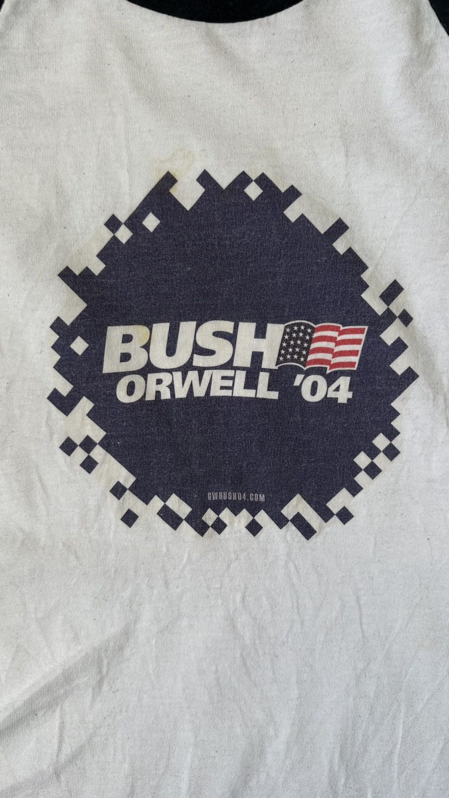 Anvil VINTAGE BUSH ORWELL RAGLAN TEE Size US L / EU 52-54 / 3 - 2 Thumbnail