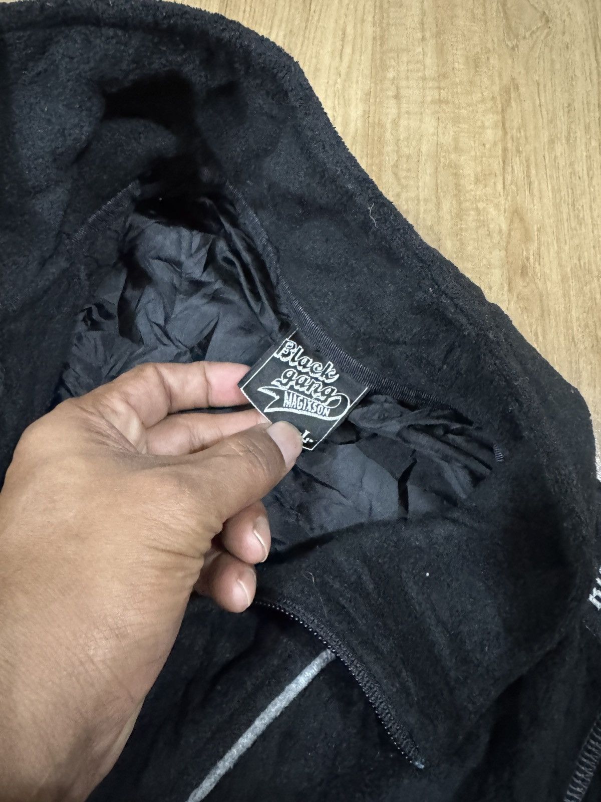 Japanese Brand BLACK GANG FLEECE JACKET Size US L / EU 52-54 / 3 - 2 Thumbnail