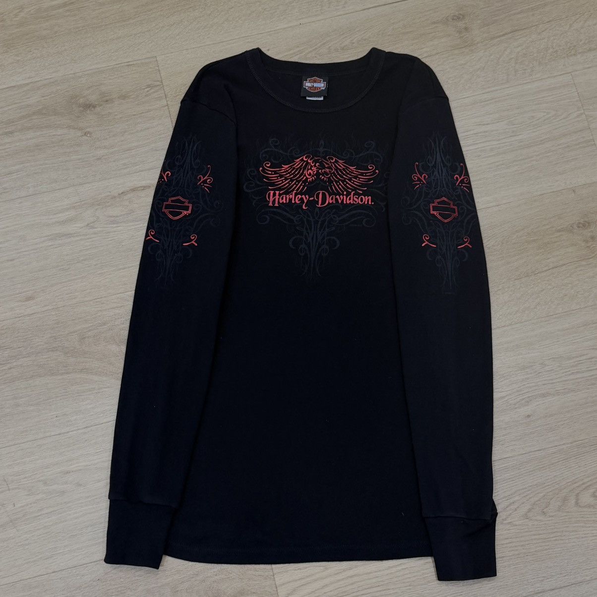 Harley Davidson Vintage Harley Davidson Graphic Long Sleeve Size US XL / EU 56 / 4 - 3 Thumbnail