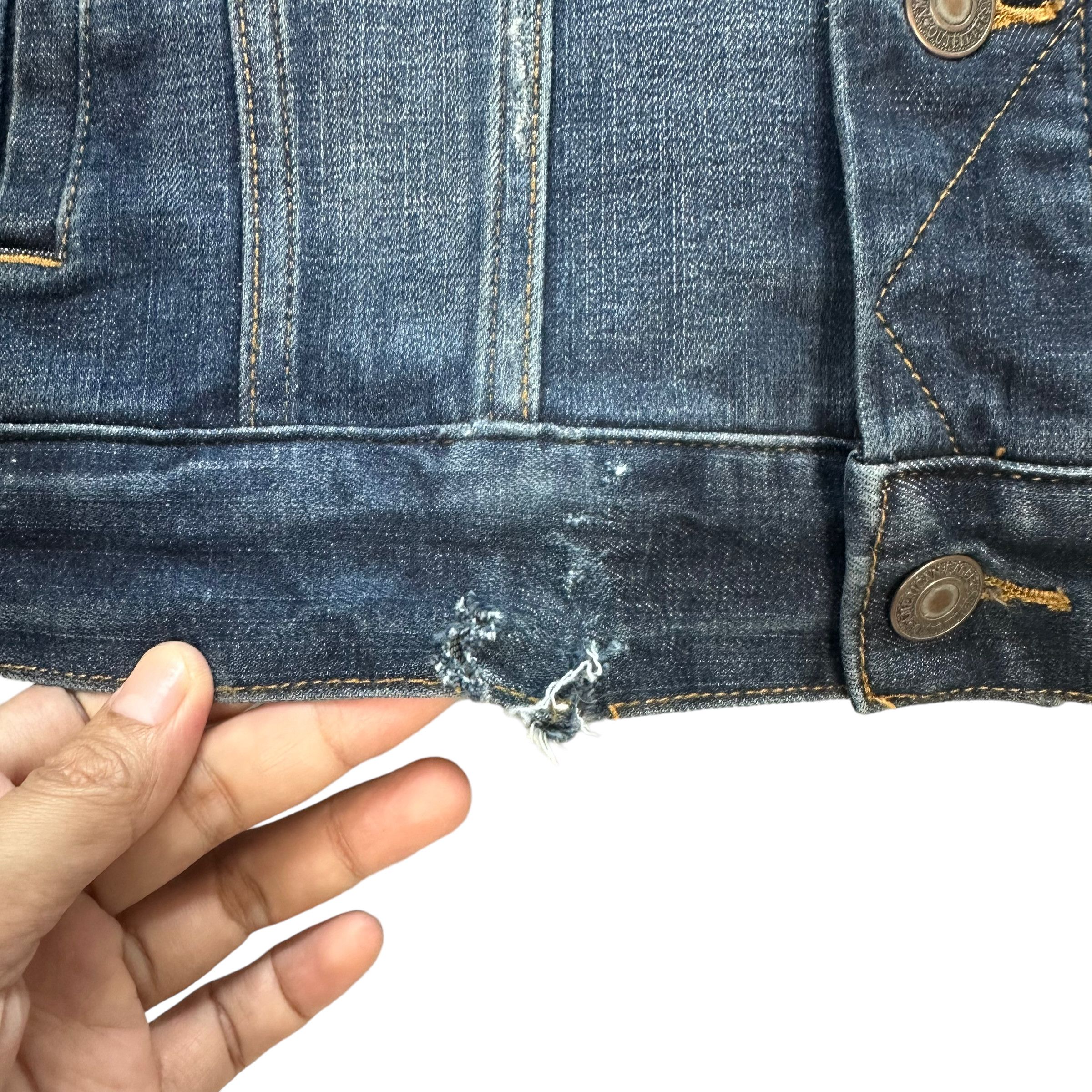 American Eagle Outfitters American Eagle Extreme Flex Denim Jacket #8386-006 Size US L / EU 52-54 / 3 - 4 Thumbnail