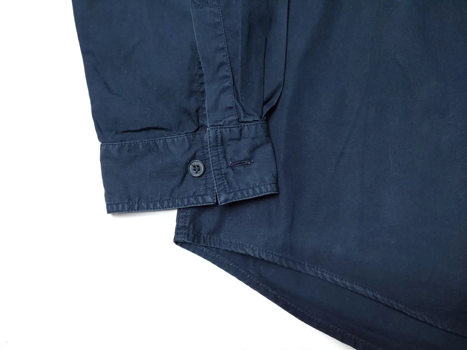 Versace Vintage Gianni Versace Navy Blue shirt Size US L / EU 52-54 / 3 - 3 Thumbnail