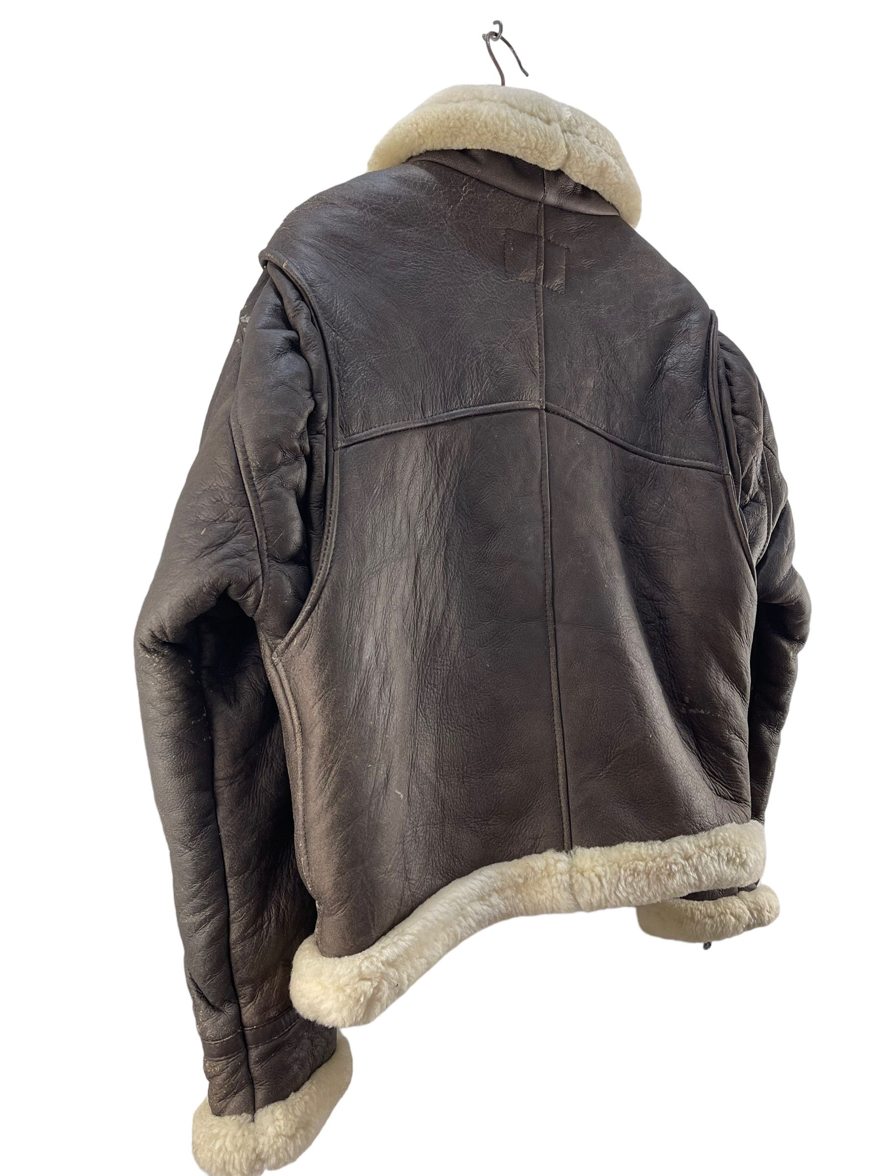 Other Vintage B3 Air Force U.S. Army Style Leather Jacket Size US M / EU 48-50 / 2 - 7 Thumbnail