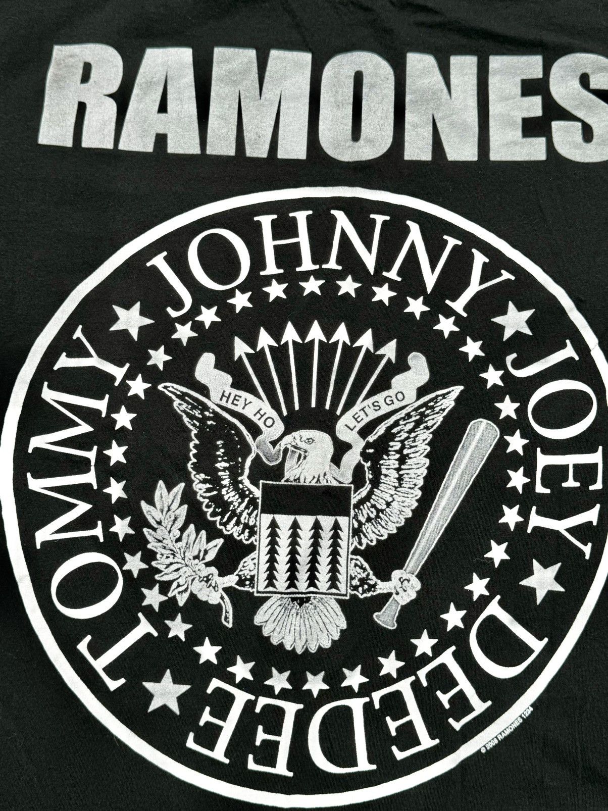 Band Tees × Vintage 2008 Ramones Presidential Logo Y2K Rock Band Shirt Size US XXL / EU 58 / 5 - 5 Thumbnail
