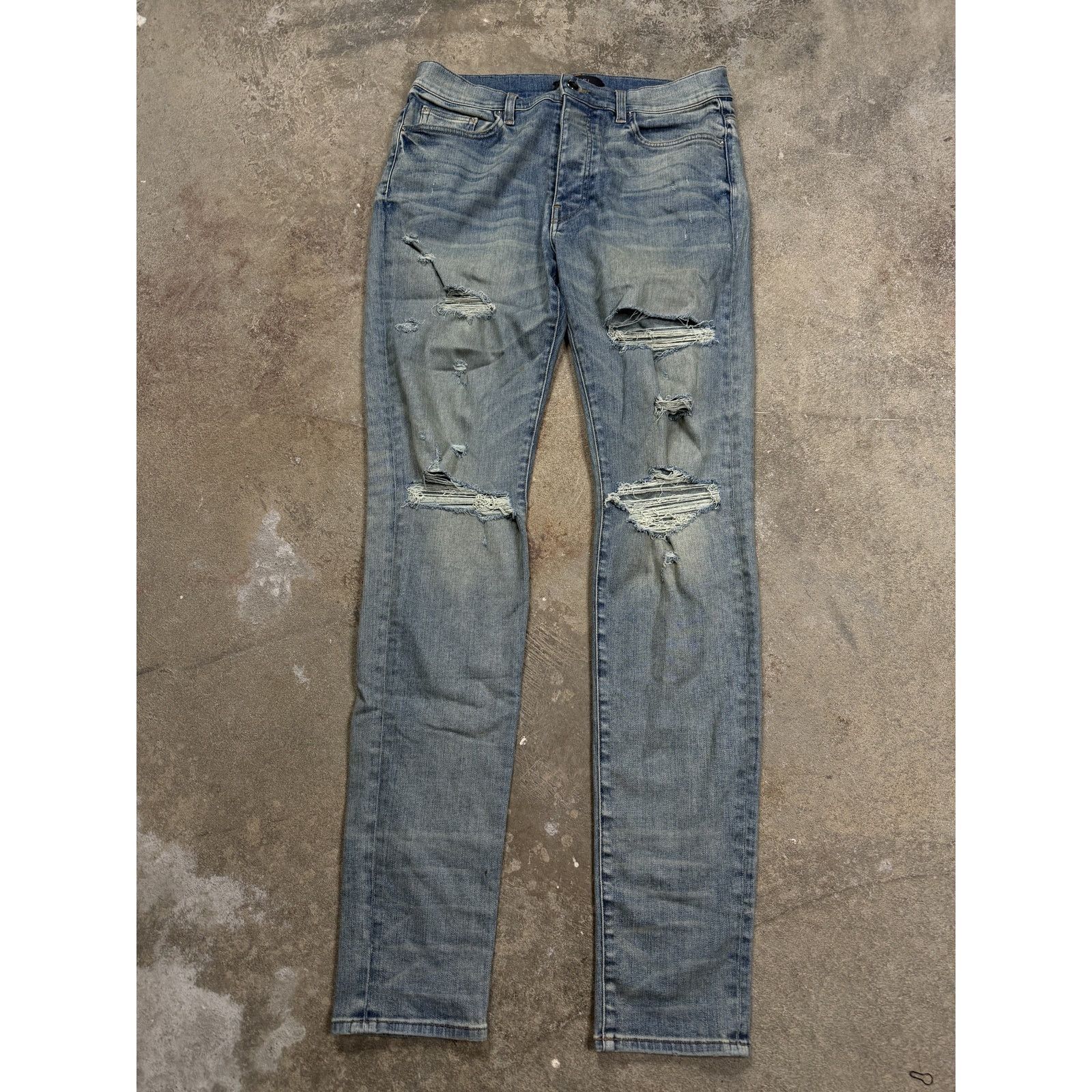 Amiri Amiri Plain Thrasher Vintage Wash Used 34 Size US 34 / EU 50 - 1 Thumbnail