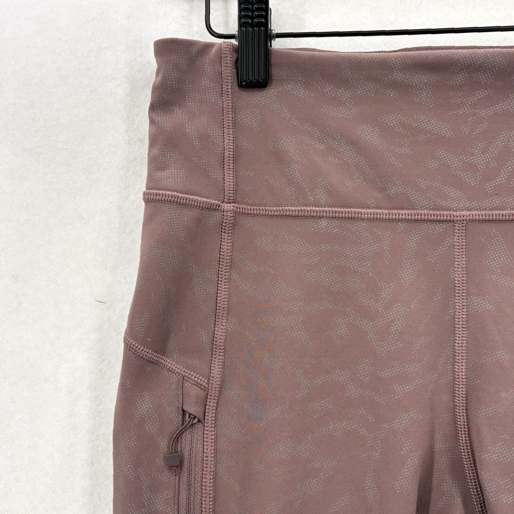 Athleta Athleta Rainier Printed Tight Leggings Womens Small Pink Camo High Rise Ankle Size 28" / US 6 / IT 42 - 3 Thumbnail