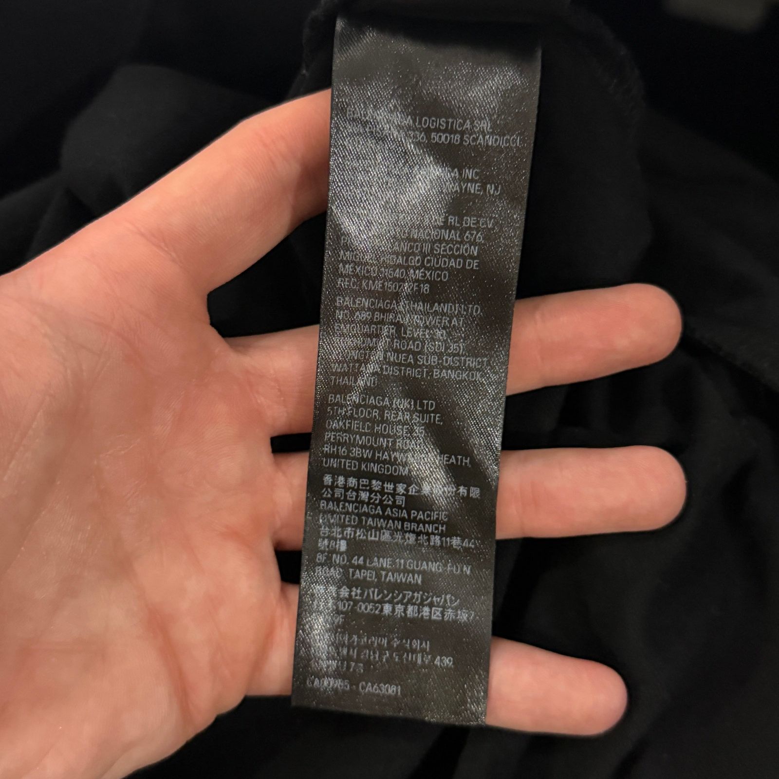 Balenciaga Balenciaga Phantom Logo T-Shirt Size US XXL / EU 58 / 5 - 7 Thumbnail