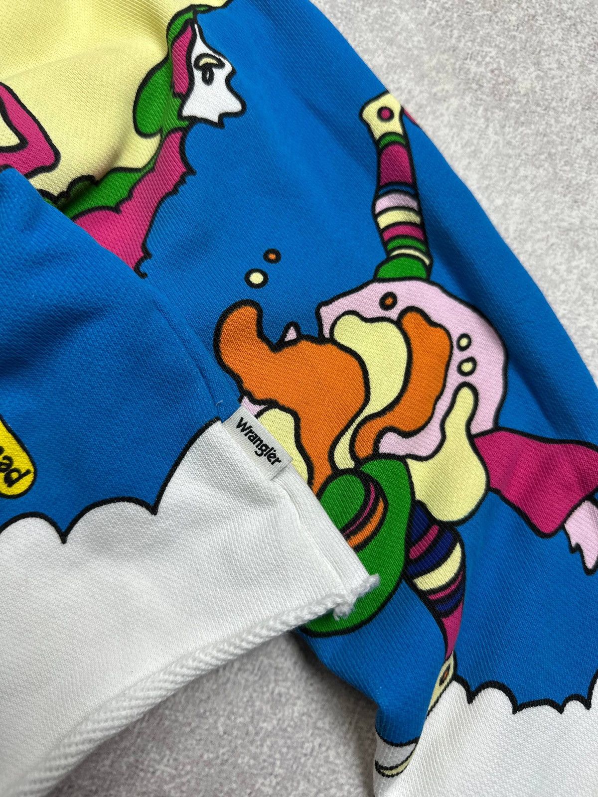 Wrangler Wranger x Petermax All Over Print Cropped Sweatshirt S Size S / US 4 / IT 40 - 4 Thumbnail