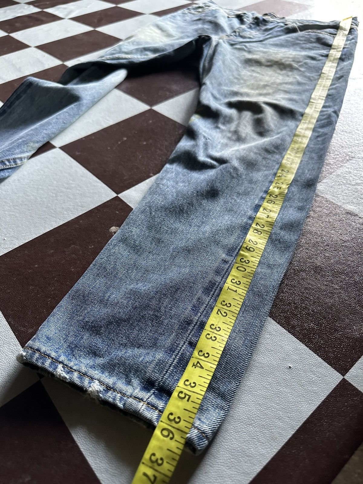 Vintage Audience selvedge denim jeans Size US 30 / EU 46 - 11 Thumbnail