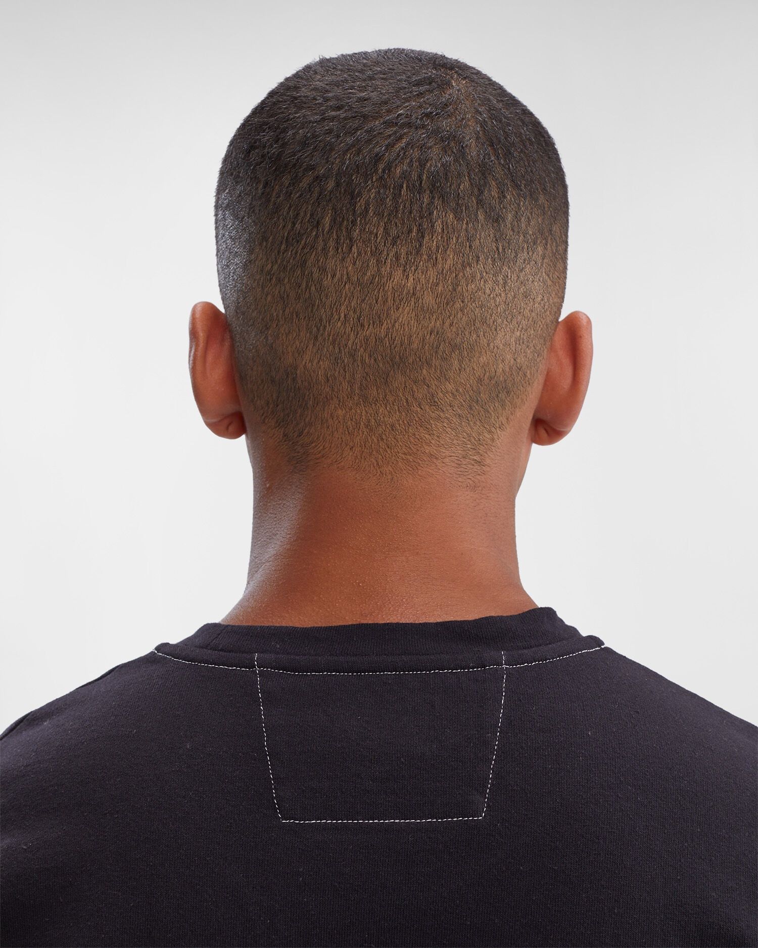 C.P. Company o1y1224 Logo Crewneck T-Shirt in Black Size US XS / EU 42 / 0 - 5 Thumbnail