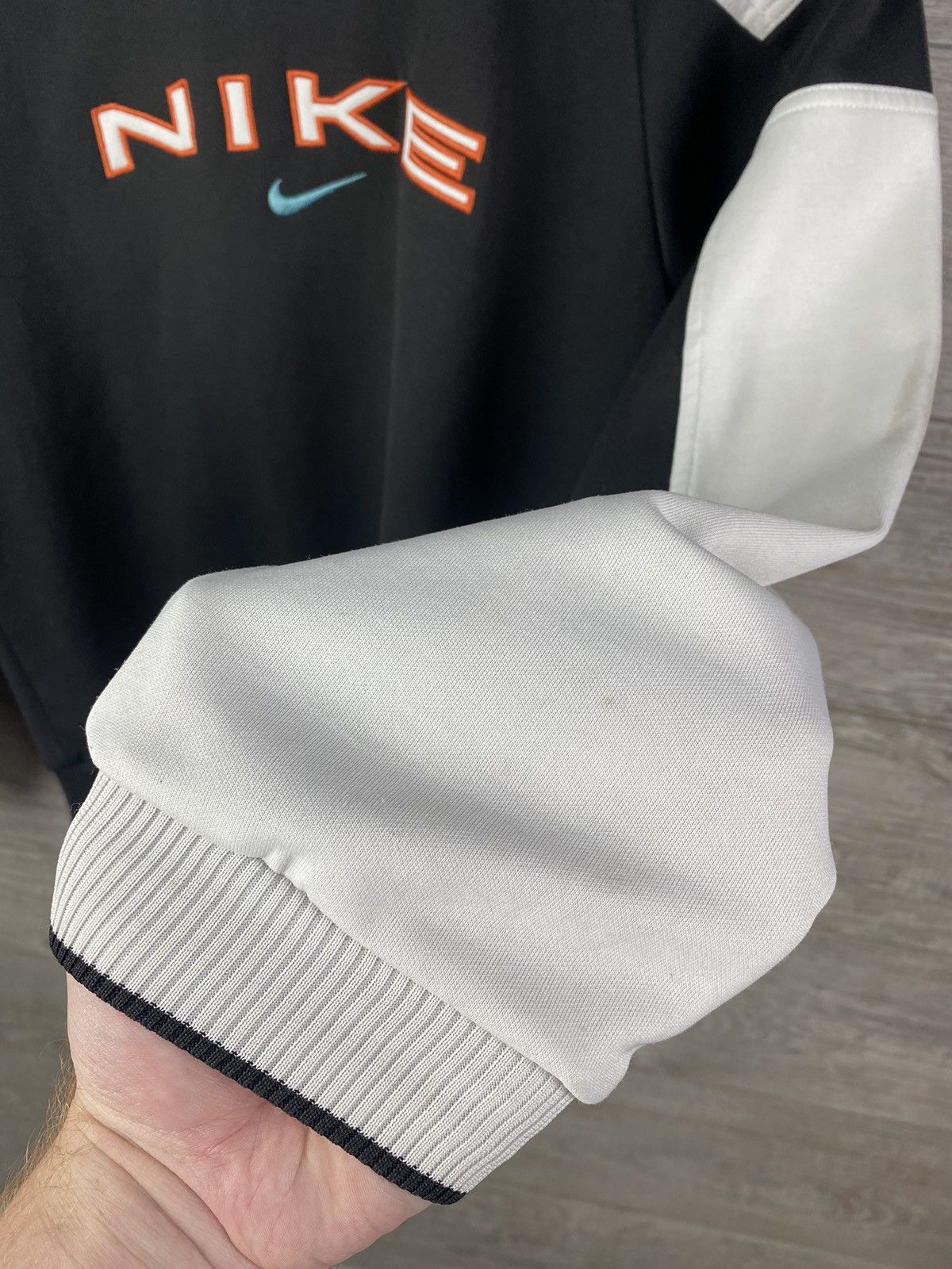Nike Vintage sweatshirt Nike Big Logo Drill size XS Size US XS / EU 42 / 0 - 11 Thumbnail