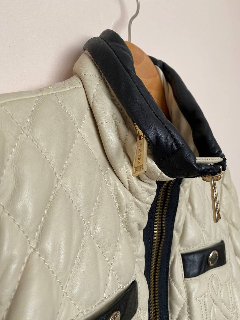 Dsquared2 RRP 4000$ WOMEN LEATHER COAT BY DSQUARED 2 Size S / US 4 / IT 40 - 6 Thumbnail