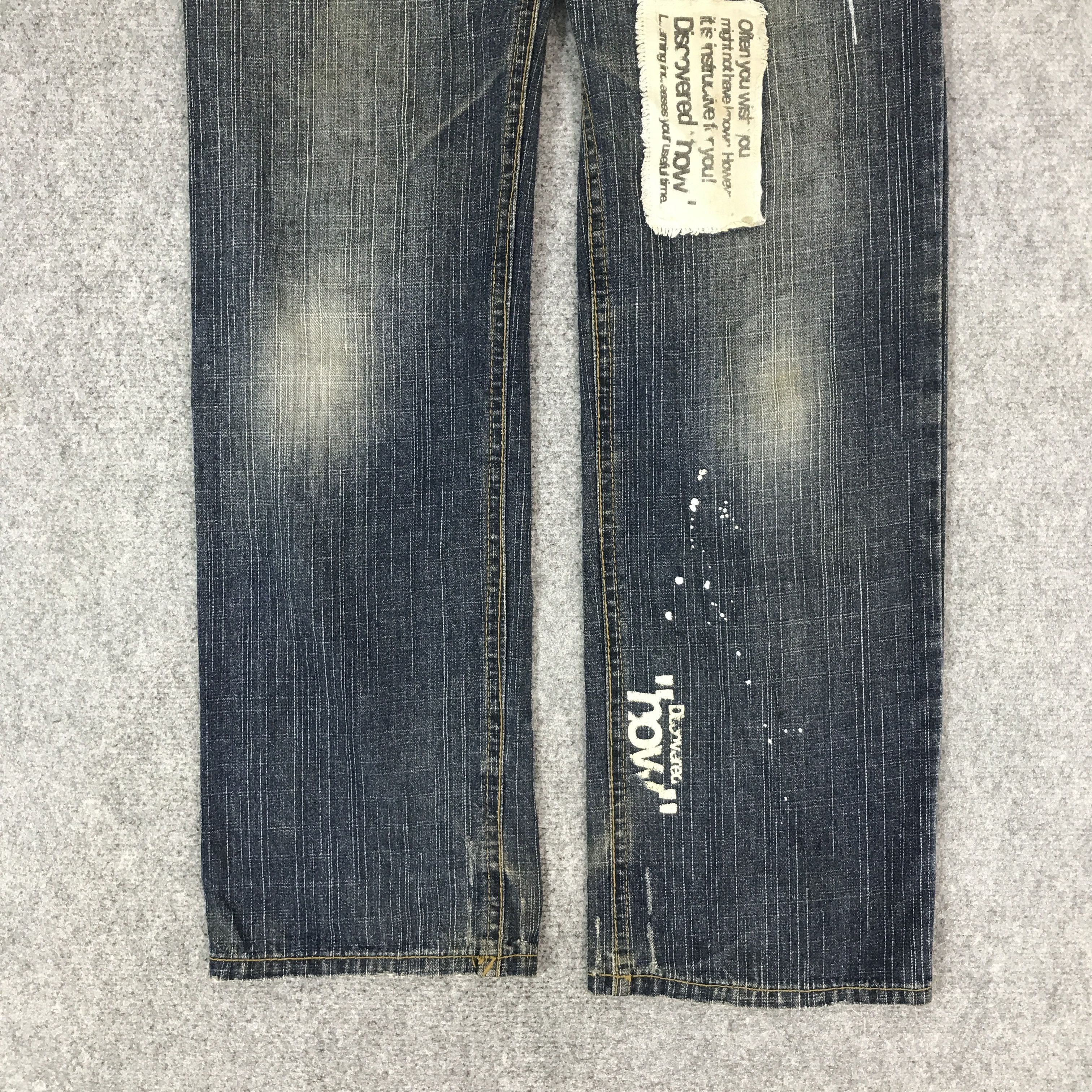Japanese Brand PUNK GRI GRI JAPAN DENIM STYLE PANTS Size US 32 / EU 48 - 3 Thumbnail