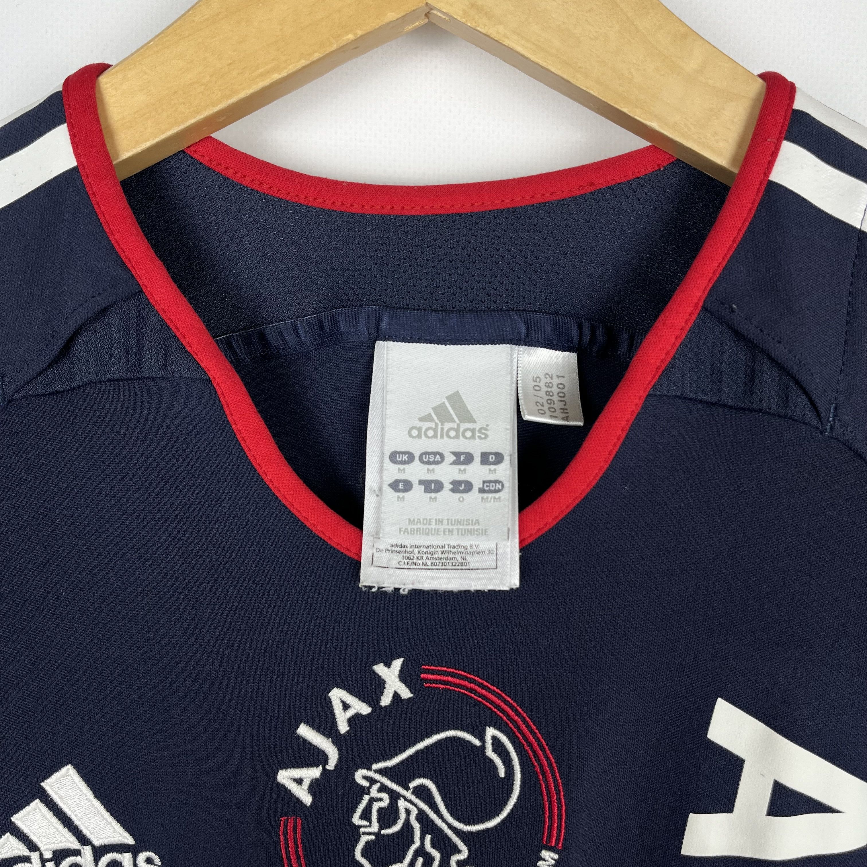 Adidas Vintage Adidas Ajax Rare Soccer Jersey Shirt 05/06 Size US M / EU 48-50 / 2 - 9 Thumbnail