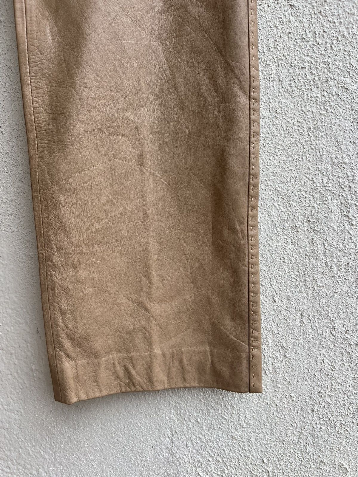 Gaultier Homme Objet Gaultier Homme Objet Sheepskin Leather Pant Size US 29 - 11 Thumbnail