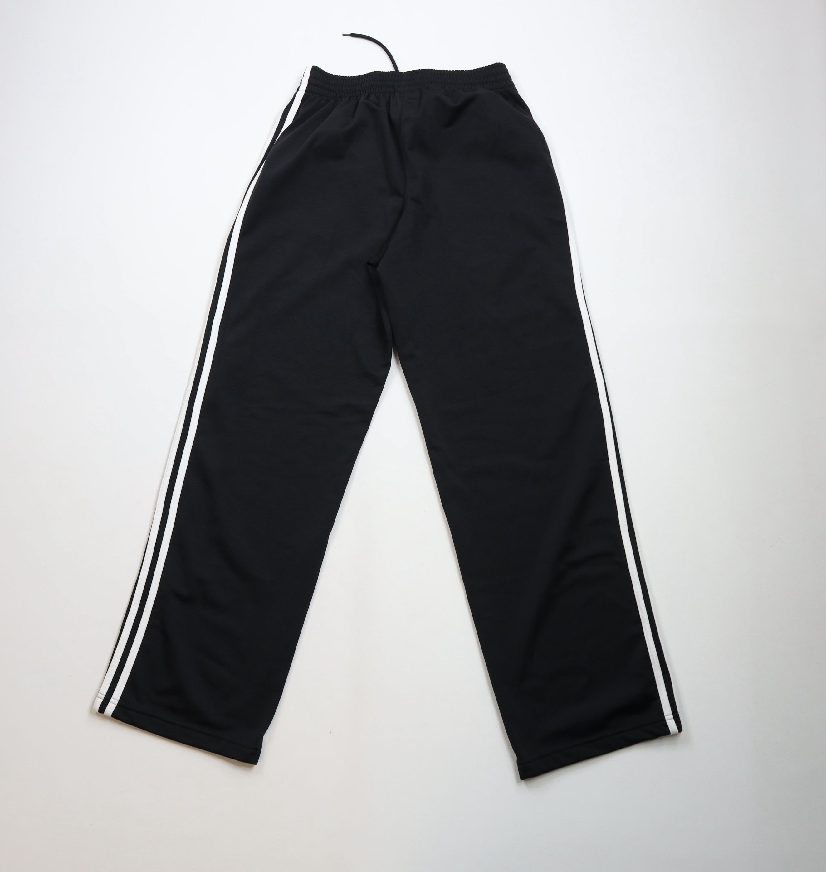 Adidas × Vintage Vintage Adidas Spell Striped Wide Leg Sweatpants Pants Black Size US 34 / EU 50 - 8 Thumbnail