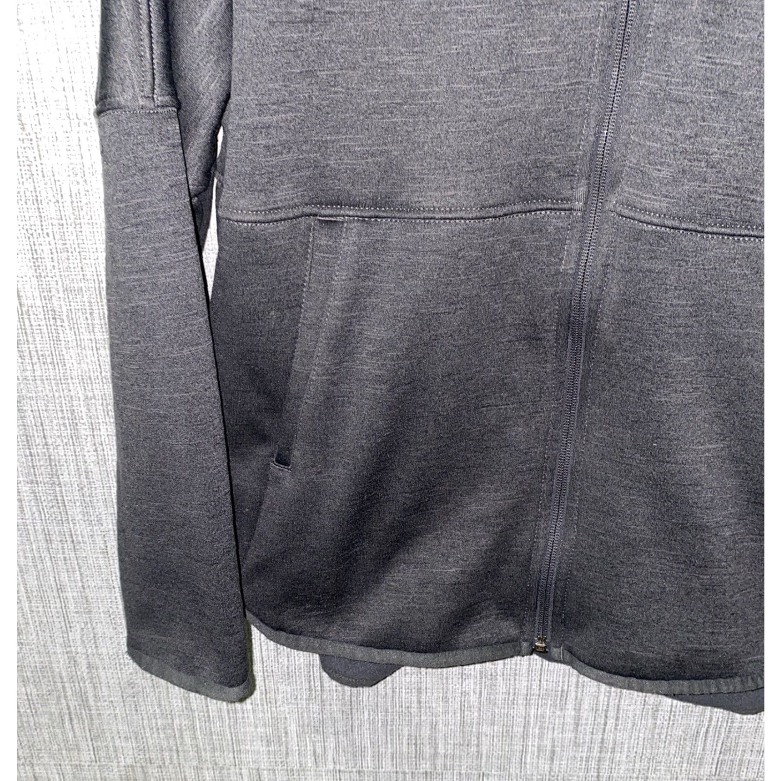 The North Face The North Face Womens Gray Fleece Lined Full Zip Hoodie Size S Size S / US 4 / IT 40 - 4 Thumbnail