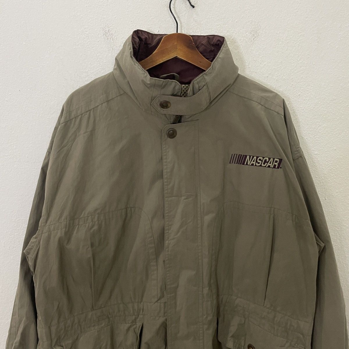 NASCAR Vintage Genus Nascar Jacket Size US XL / EU 56 / 4 - 4 Thumbnail