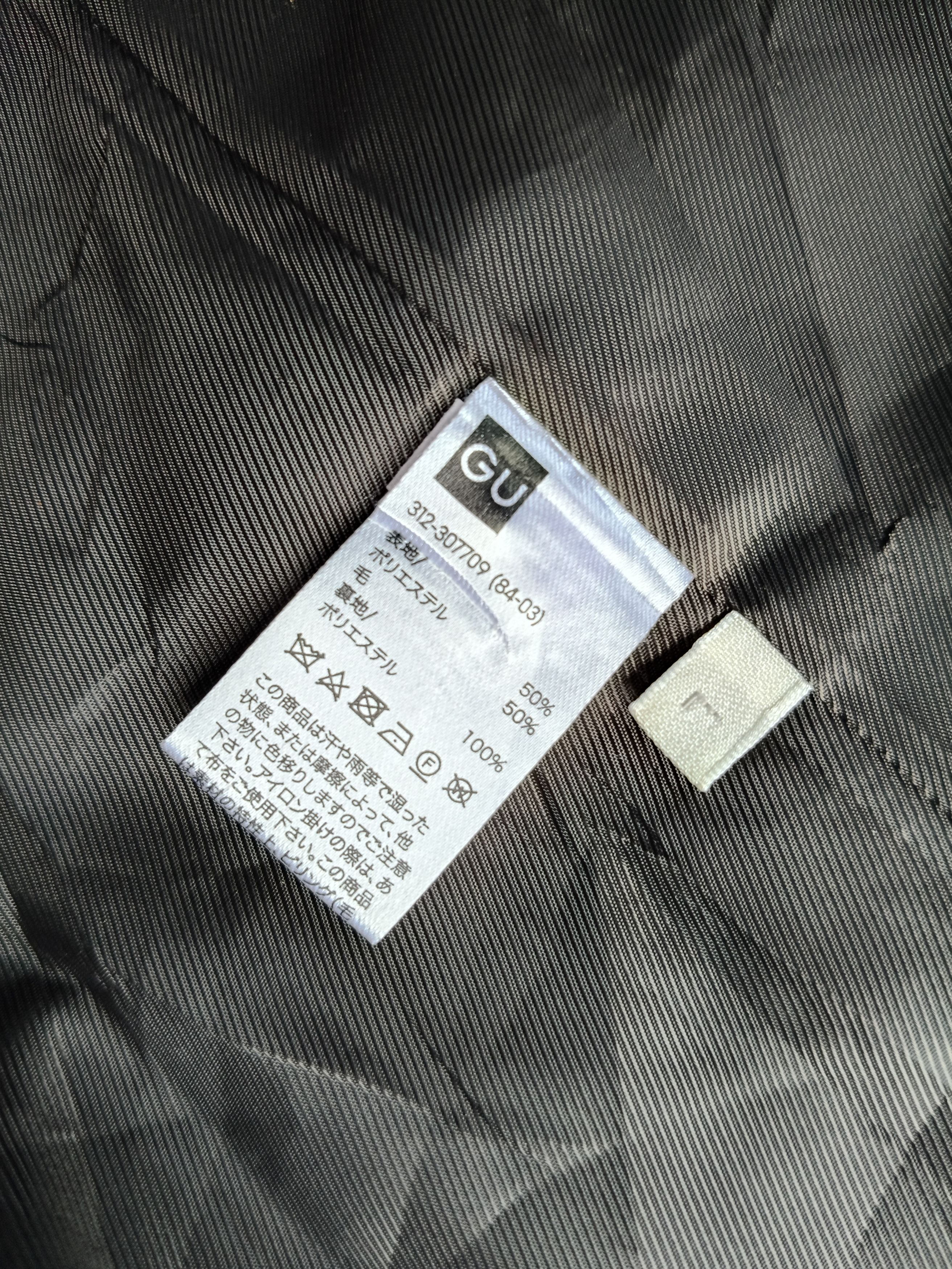 GU GU Wool zipper Long Coat Size US L / EU 52-54 / 3 - 10 Thumbnail