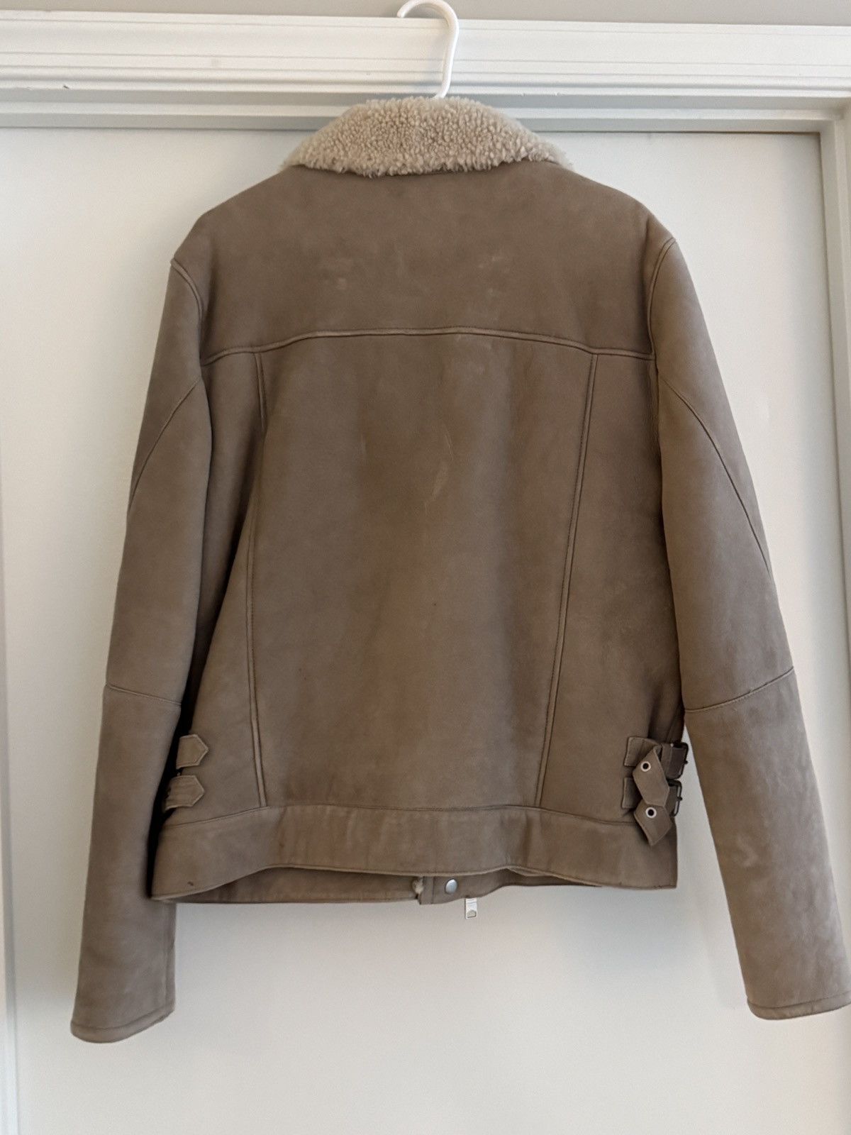 Allsaints Allsaints Shearling Biker Jacket Size US M / EU 48-50 / 2 - 2 Thumbnail