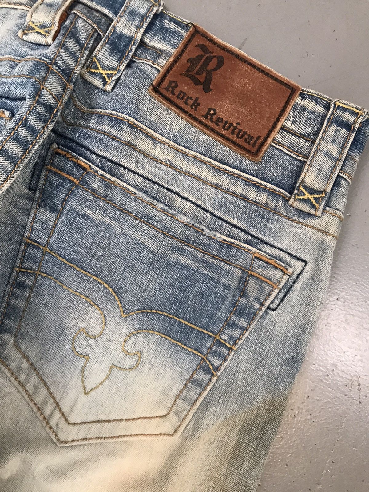 Rock Revival × Vintage Vintage rock revival straight fit denim Size US 32 / EU 48 - 11 Thumbnail