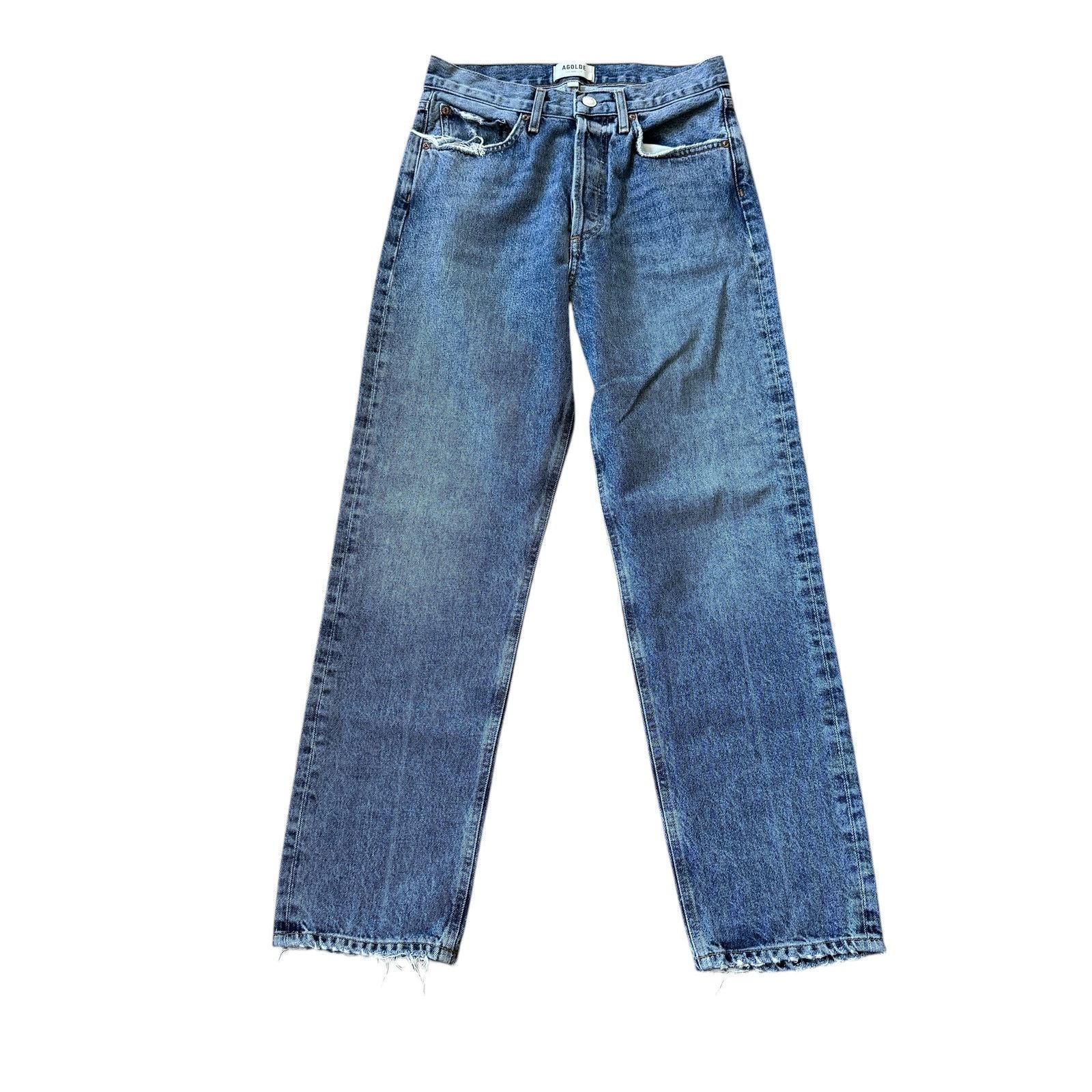 Agolde AGOLDE 90s Mid Rise Loose Fit Hooked Wash Size 25" / US 0 / IT 36 - 2 Thumbnail