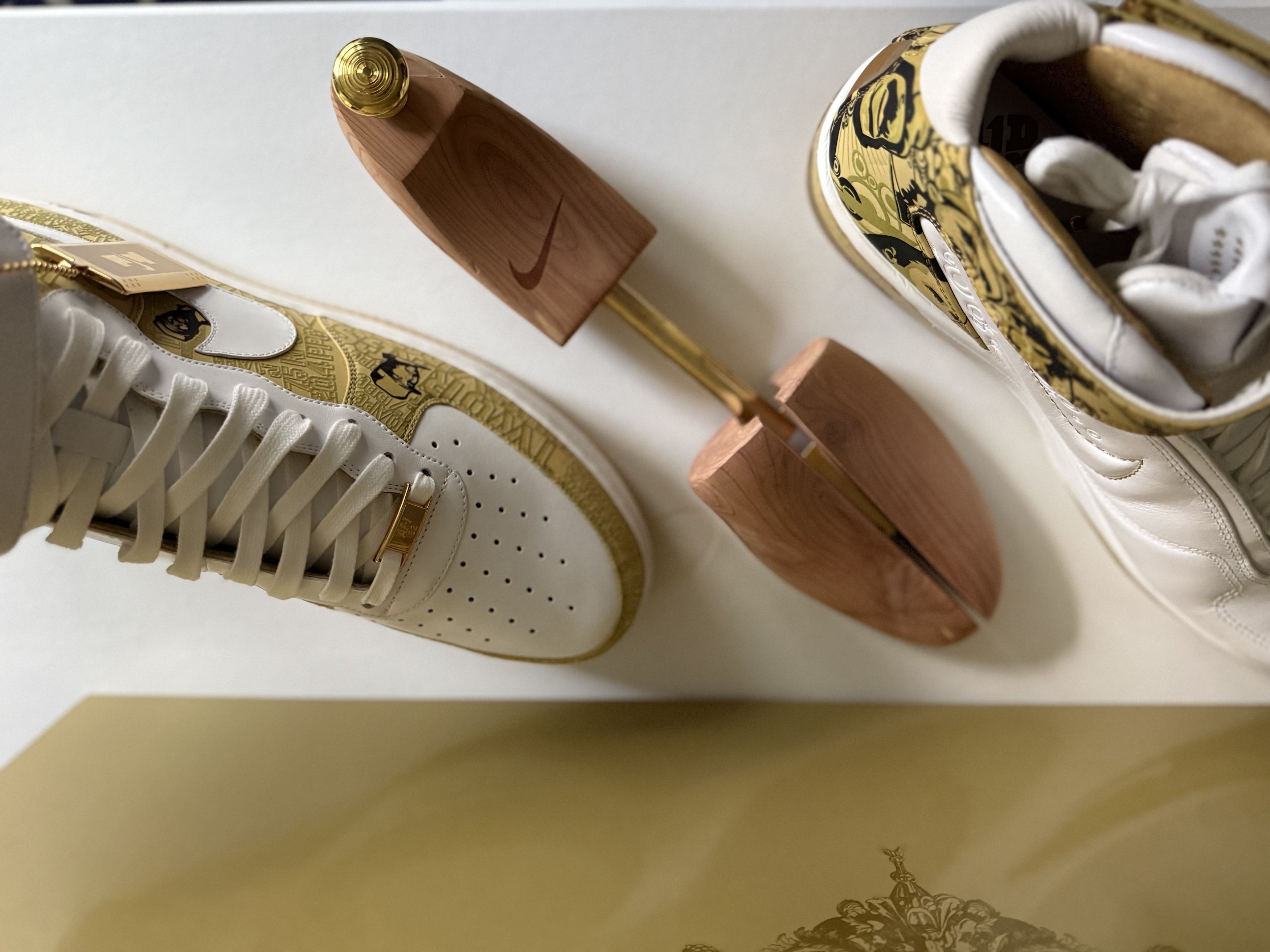 Nike AF25 Air Force 1 25th Anniversary Gold Legacy Pack Size US 11 / EU 44 - 6 Thumbnail