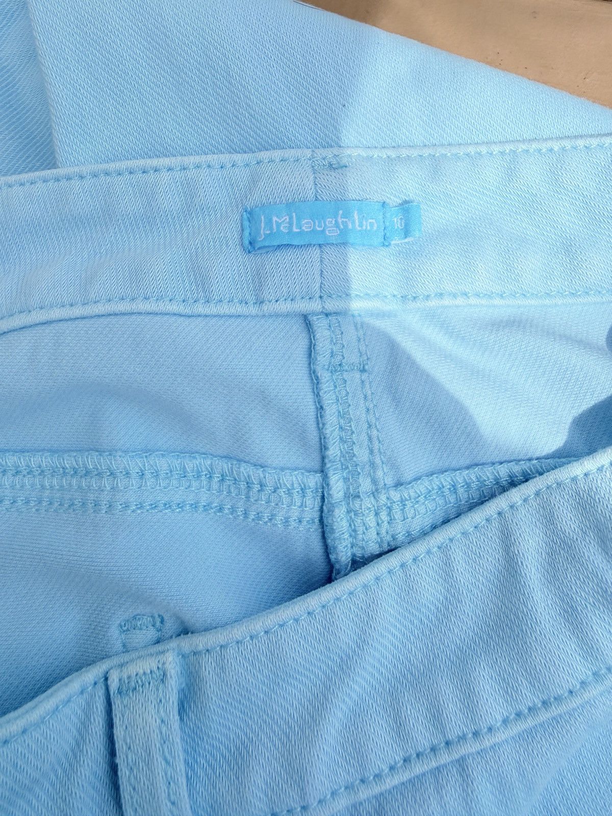 J.McLaughlin J. McLaughlin Womens Ice Blue Lexi Jeans Stretch Pants Size 32" / US 10 / IT 46 - 9 Thumbnail