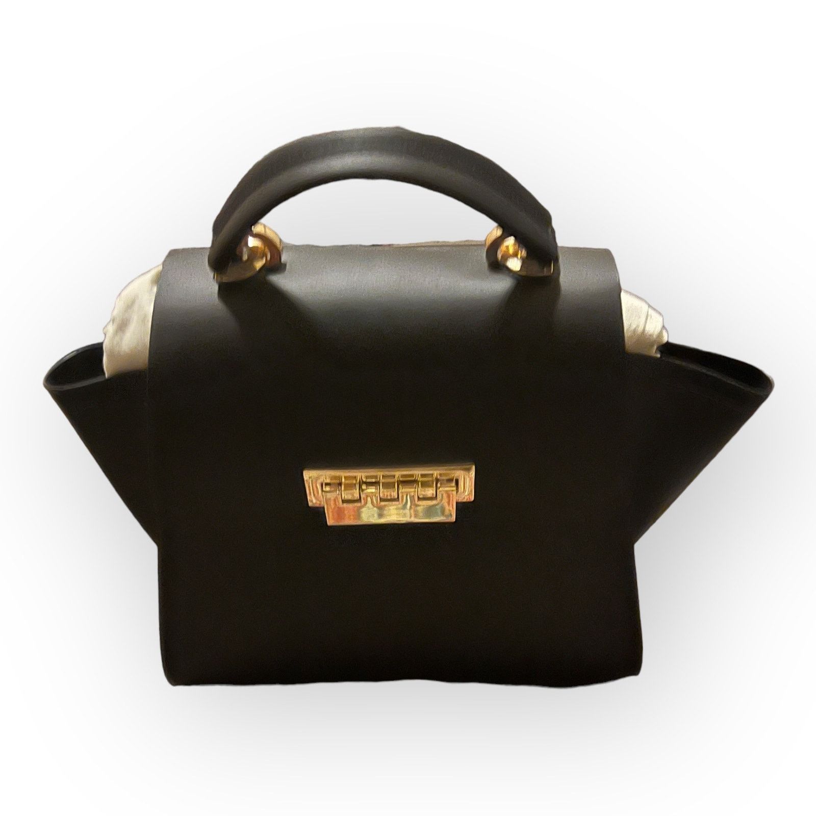 Zac Posen ZAC Zac Posen Eartha Top Handle Bag - Black Size ONE SIZE - 1 Thumbnail