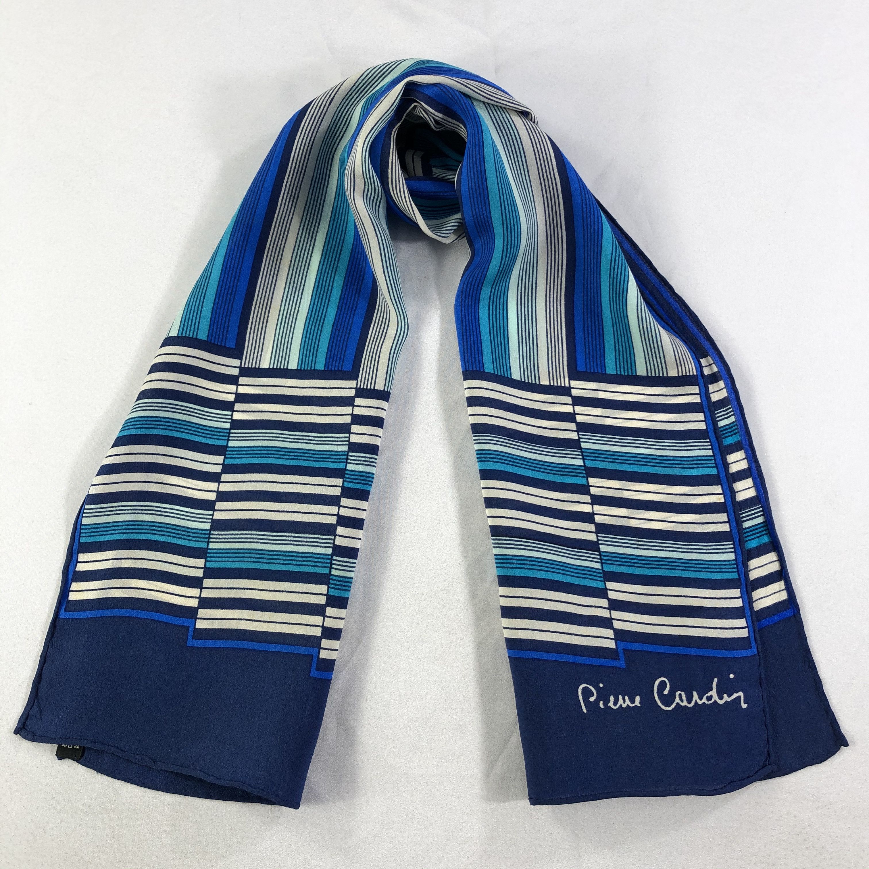 Pierre Cardin Vintage Pierre Cardin Silk Scarf Size ONE SIZE - 2 Thumbnail