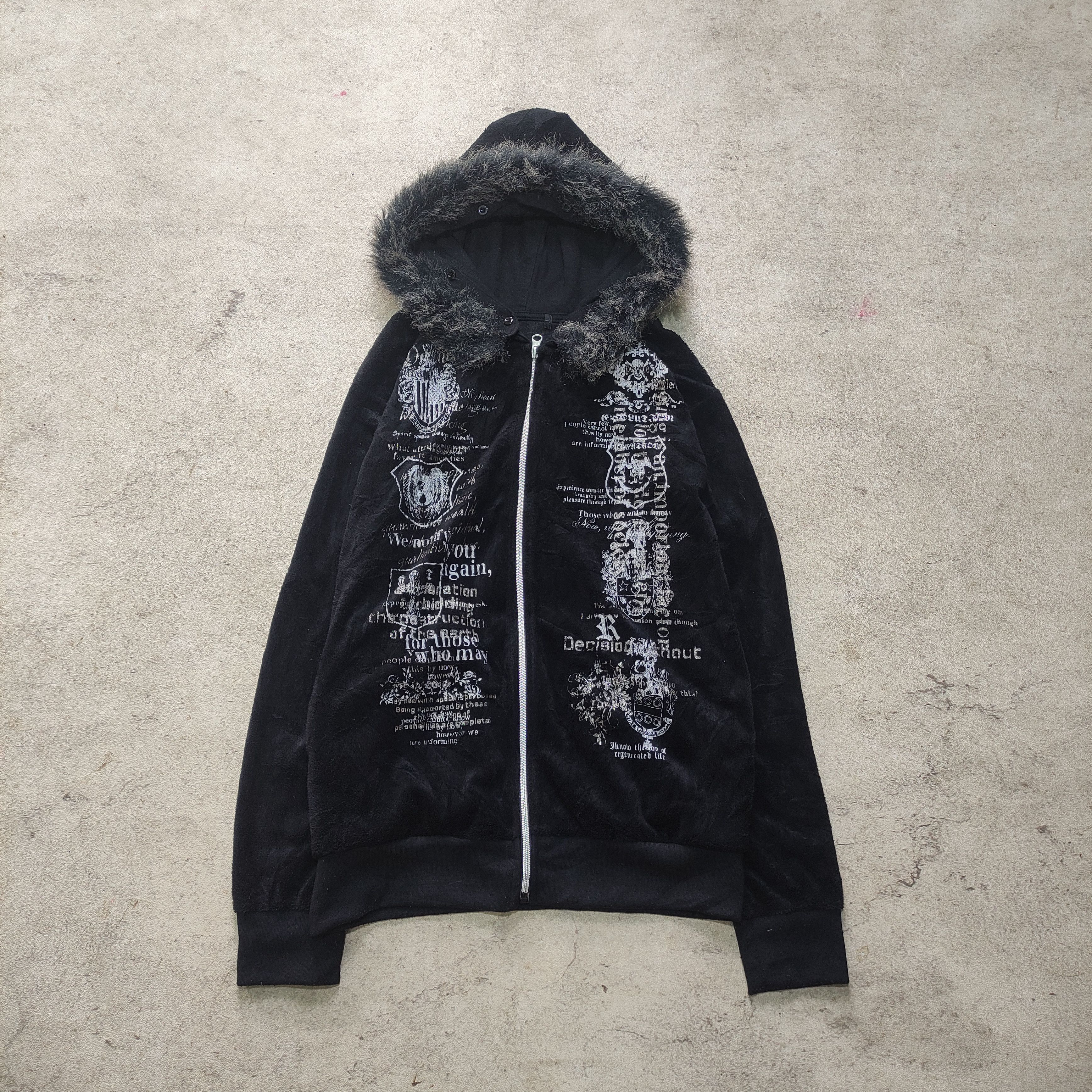 If Six Was Nine Poem Vkei Japanese Brand 2000s L Size US M / EU 48-50 / 2 - 2 Thumbnail