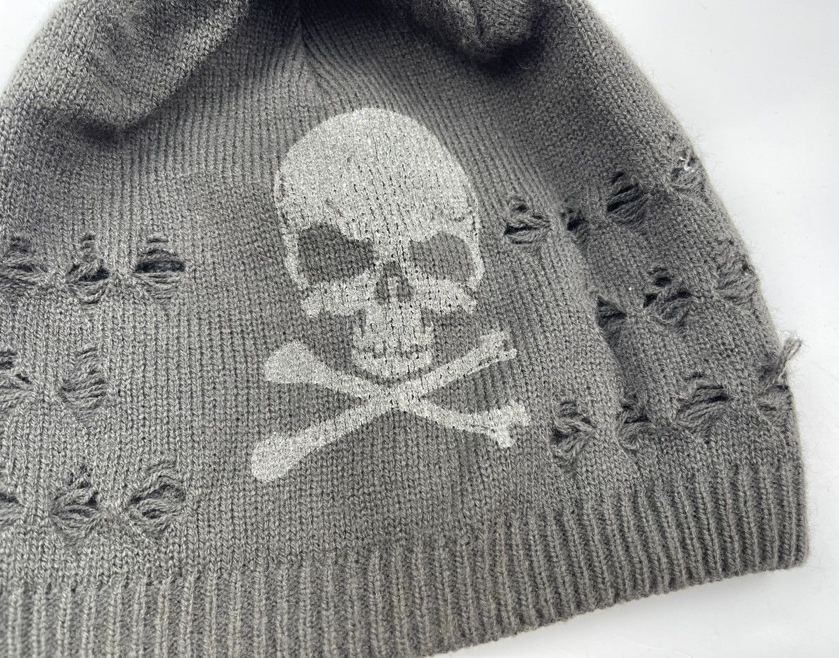 Japanese Brand reversible skull beanie hat snow cap Size ONE SIZE - 4 Thumbnail