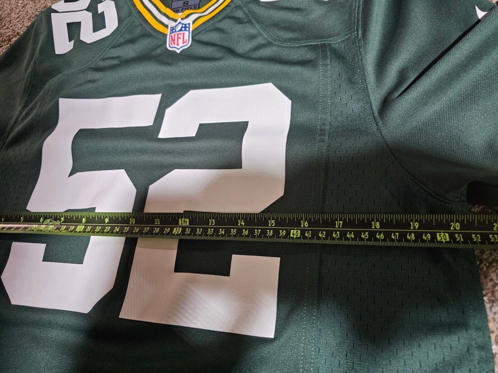 Nike NIKE Packers Clay Matthews Green #52 Small Size US S / EU 44-46 / 1 - 5 Thumbnail