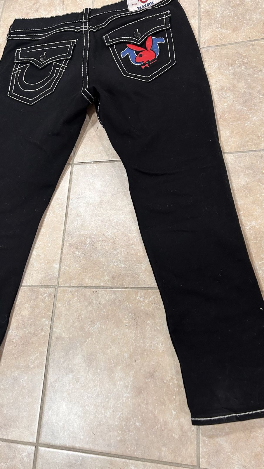 Playboy × True Religion True religion x playboy jeans Size US 36 / EU 52 - 3 Thumbnail