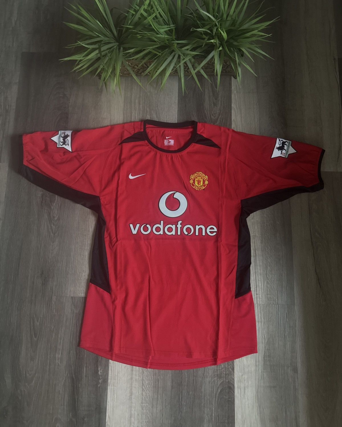 Nike Manchester United 2002-2004 Home Retro Soccer Jersey Footbal Size US M / EU 48-50 / 2 - 1 Thumbnail