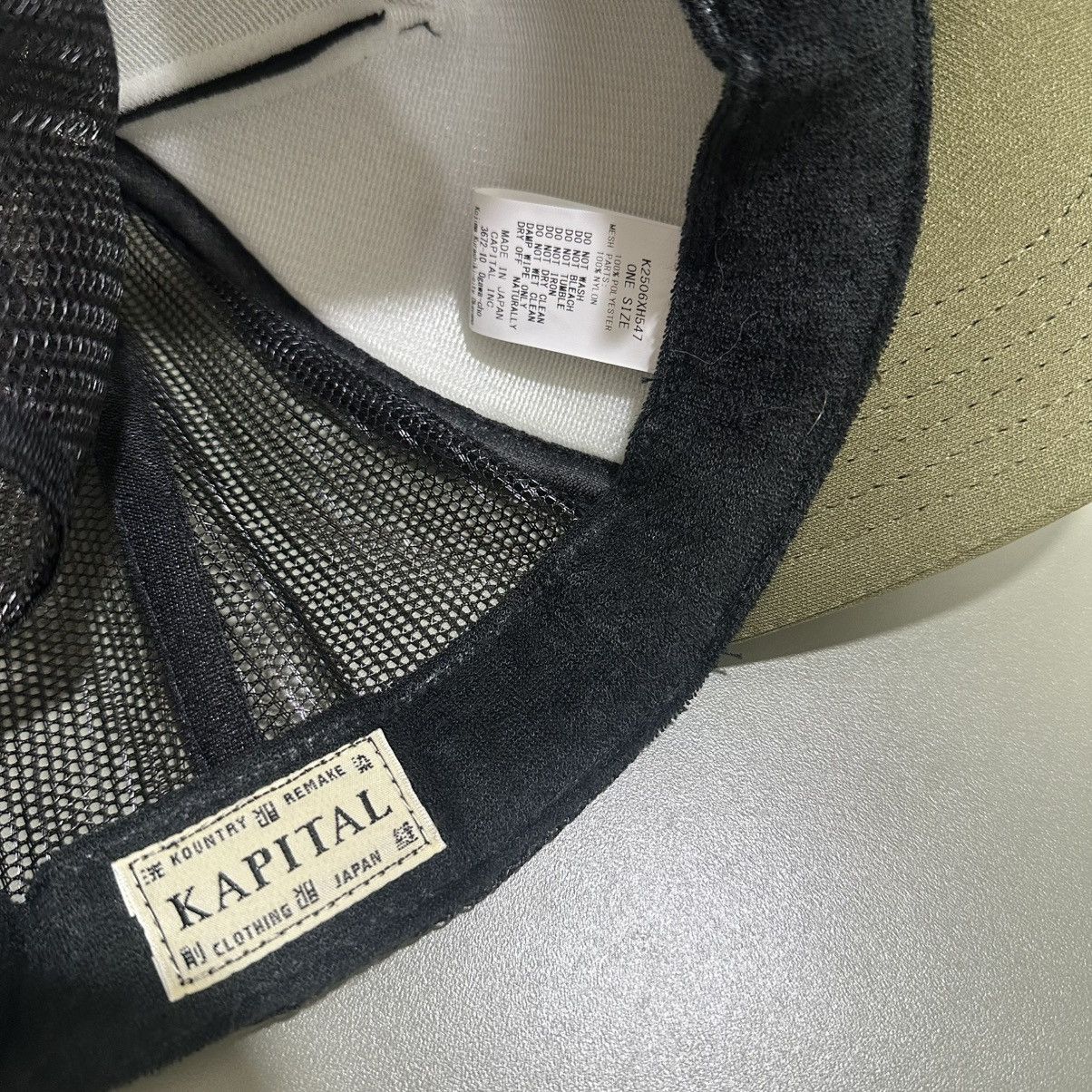 Kapital Kountry 2025AW KAPITAL Kountry TH DD Print Trucker Cap Size ONE SIZE - 3 Thumbnail