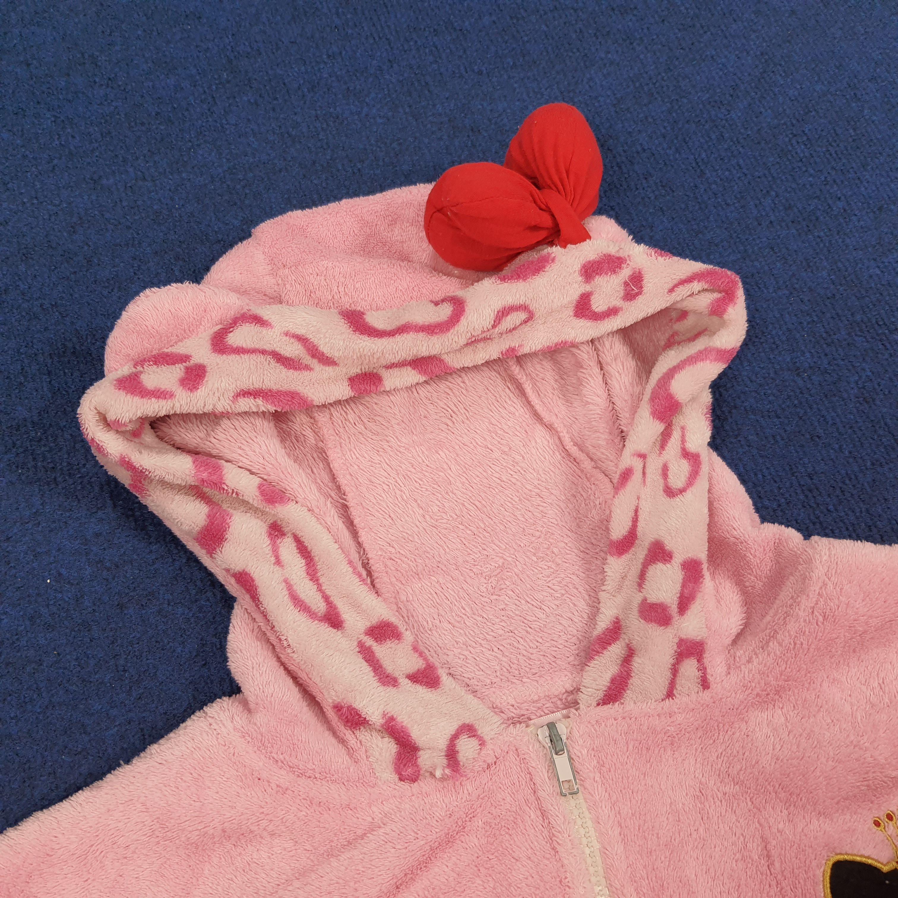 Japanese Brand × Vintage Vintage Hello Kitty Japanese Brand Zipper Fleece Hoodie Size S / US 4 / IT 40 - 5 Thumbnail