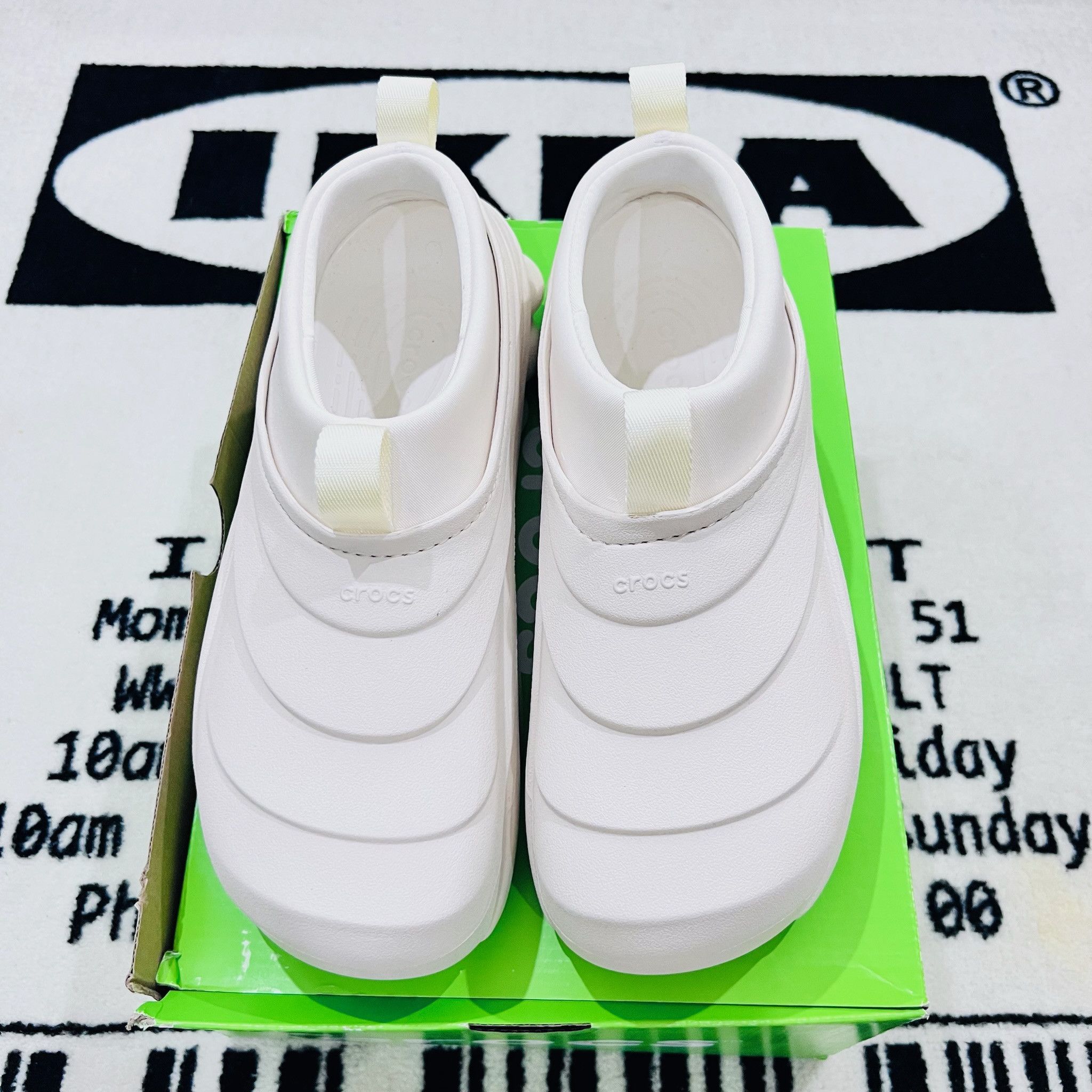 Crocs Crocs Echo Storm Tundra Off-White Colorway. Size US 10 / EU 43 - 1 Thumbnail