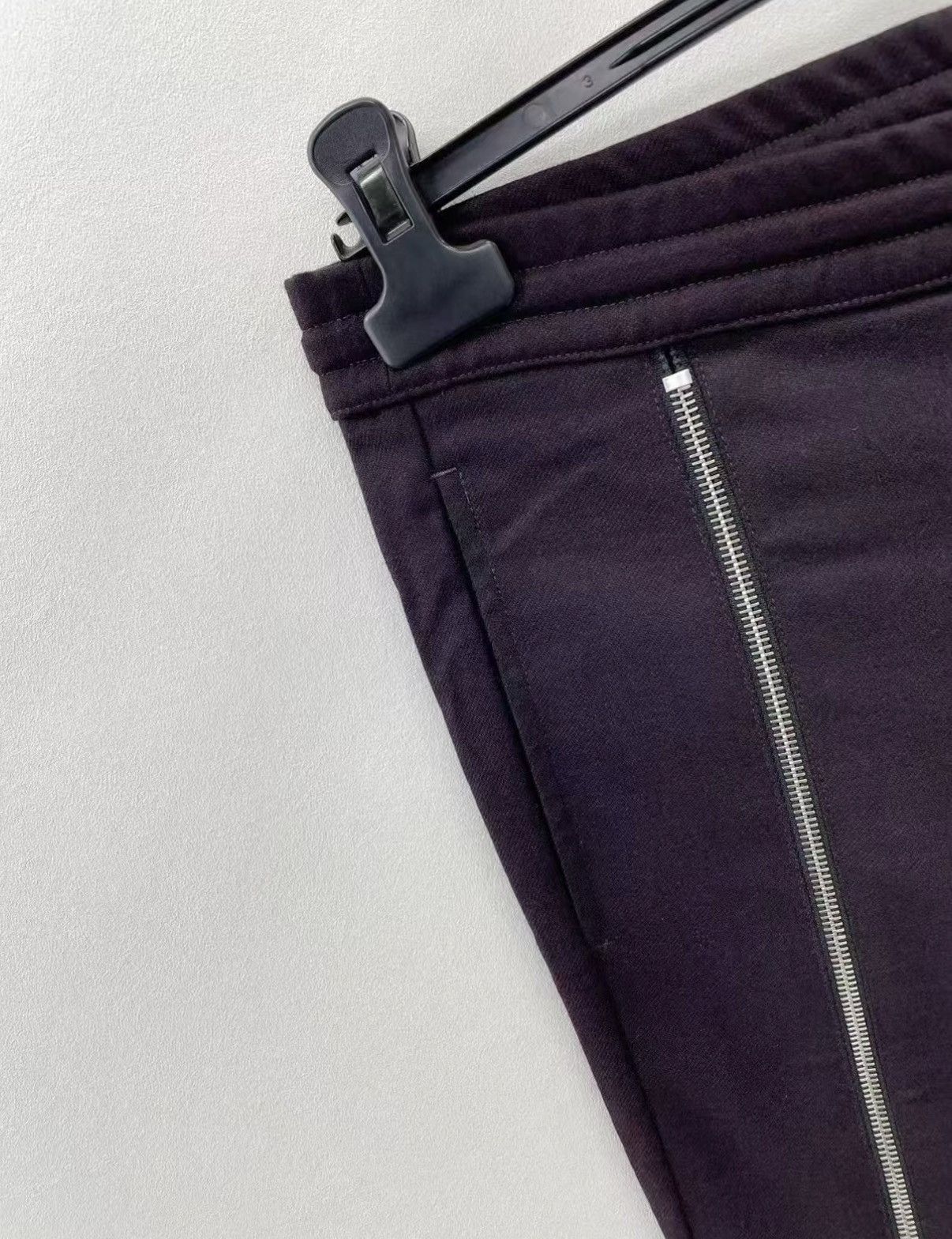 John Richmond Richmond 95% Wool Stretch Drawstring Casual Pants J30 Size US 34 / EU 50 - 3 Thumbnail