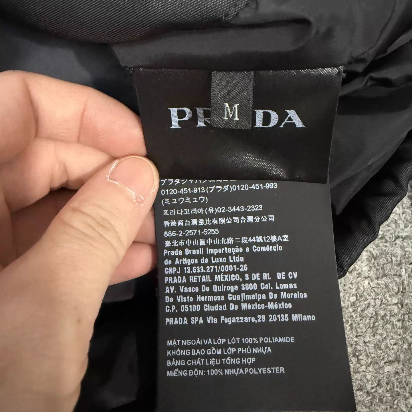 Prada PRADA Black Triangle Logo Hooded Jacket M 99 New Size US M / EU 48-50 / 2 - 4 Thumbnail