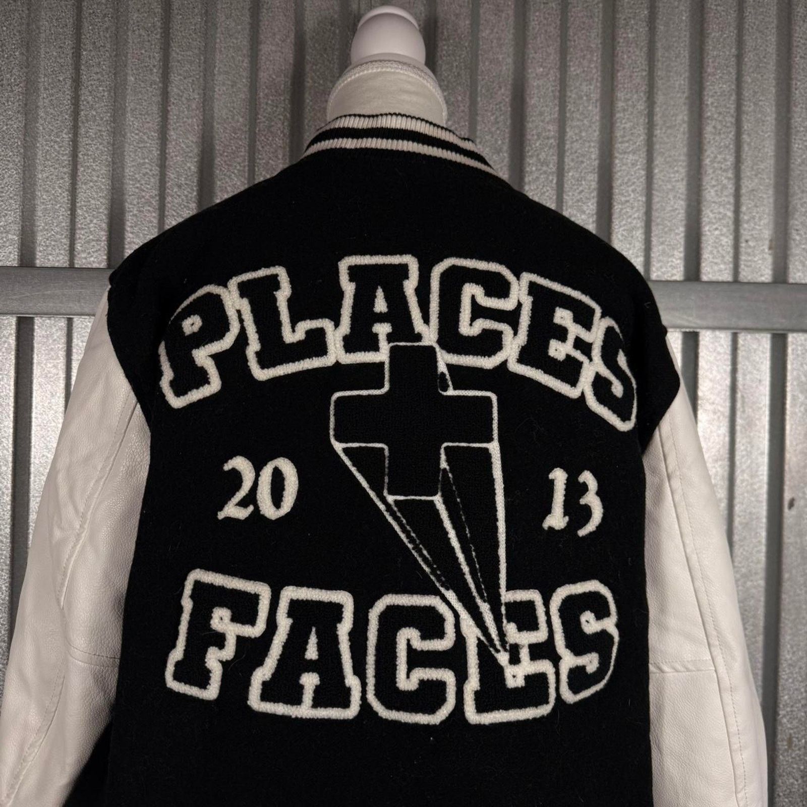 Places + Faces Black and white places and faces varsity jacket Size L / US 10 / IT 46 - 2 Thumbnail